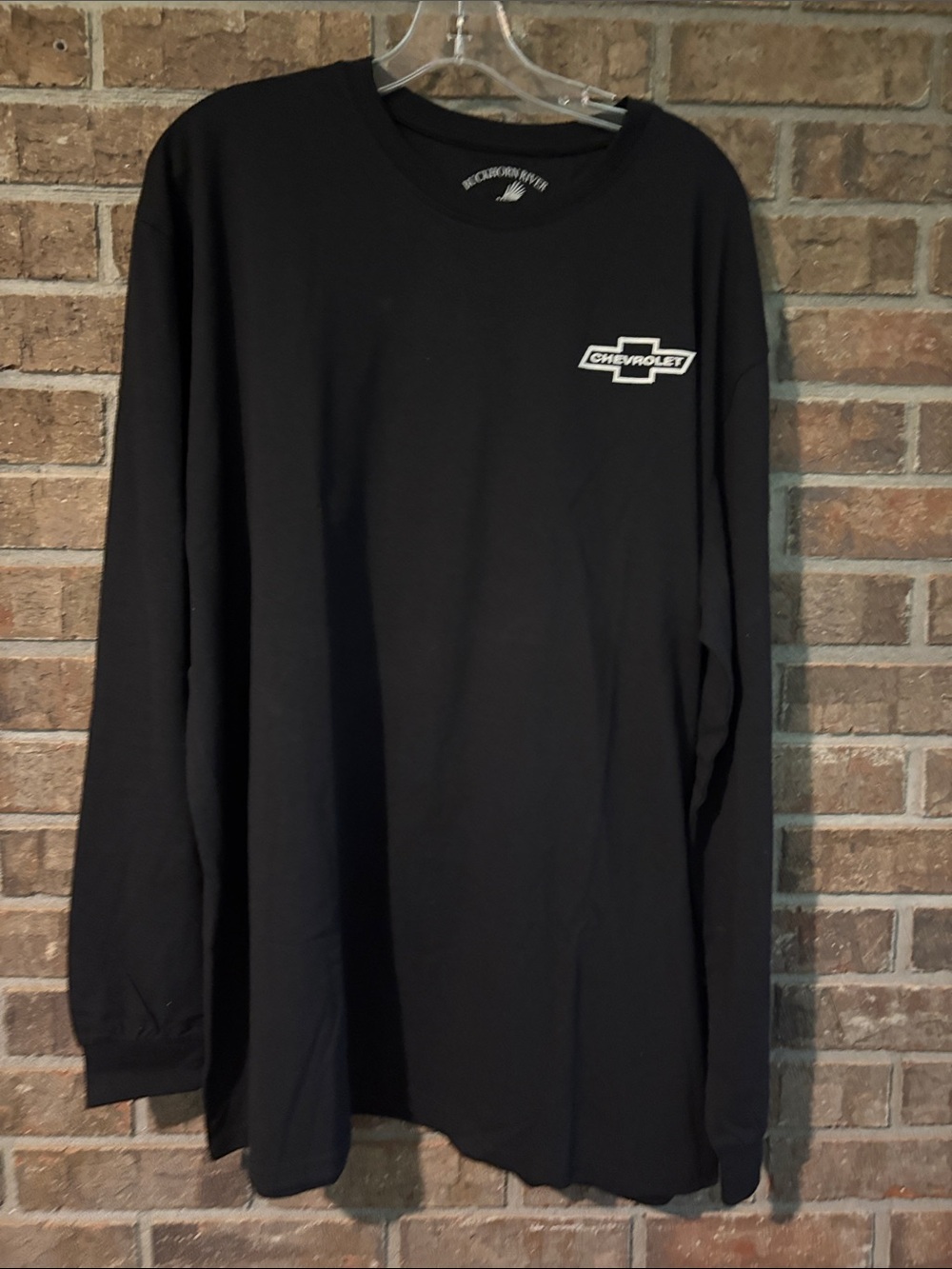 Chevrolet Black Long Sleeve Logo Tee - Men's